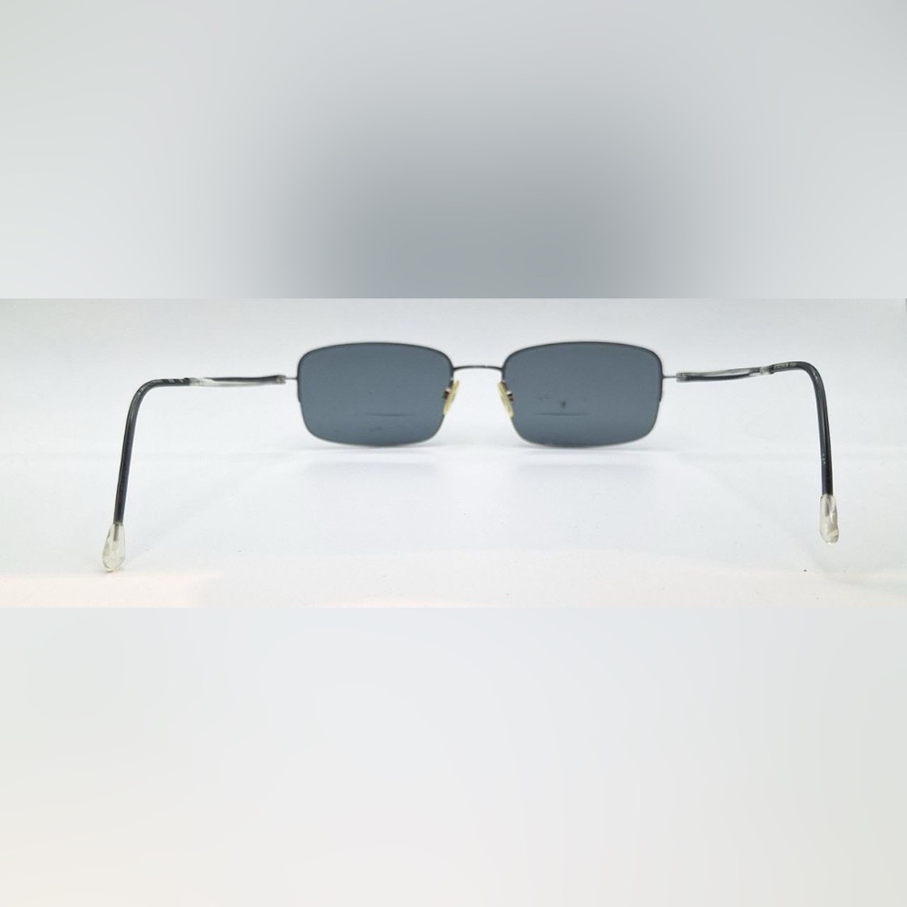 Stetson 9004 Silver Oval Half-Rim Sunglasses Frames Only - Picture 5 of 7